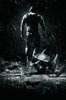 Art Poster The Dark Knight Trilogy - Rain