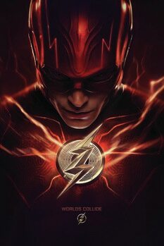 Taidejuliste The Flash - Lightning