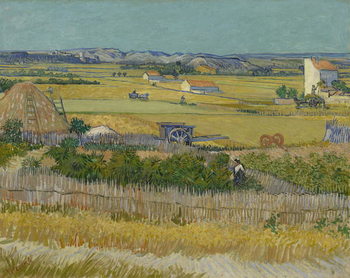 Taidejuliste The Harvest, 1888