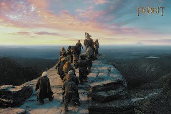 Impressão de arte The Hobbit - Expedition