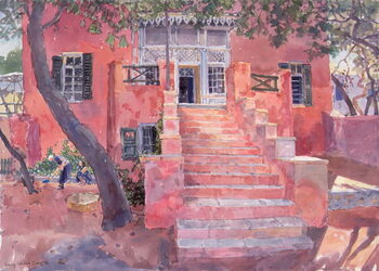 Reprodução do quadro The House at Potisma, 2000