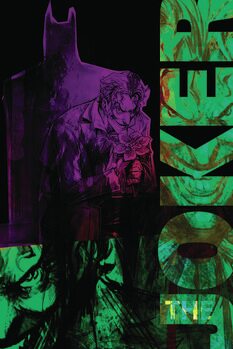 Impressão de arte The Joker - Collage