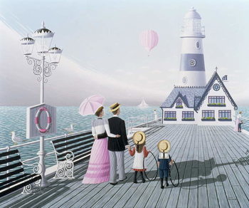 Reprodução do quadro The Lighthouse, 1996