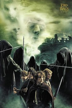 Impressão de arte The Lord of the Rings - Assault on Amon Sul