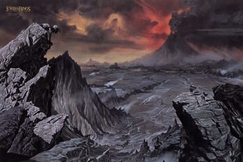 Taidejuliste The Lord of the Rings - Mordor