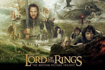 Art Poster The Lord of the Rings - Trilogy