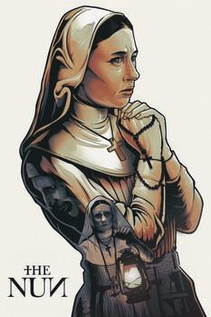 Taidejuliste The Nun - Praying