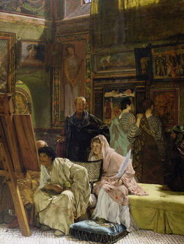 Reprodução do quadro The Picture Gallery, 1874