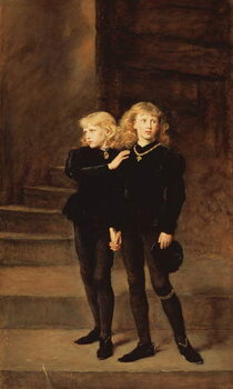 Reprodução do quadro The Princes Edward and Richard in the Tower, 1878