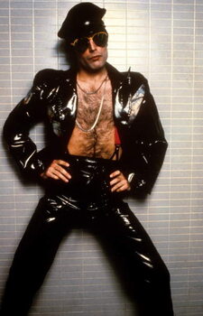 Reprodução do quadro The Singer Of The Group Queen Freddie Mercury (1946-1991) In 1978