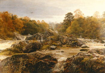 Reprodução do quadro The Sound of Many Waters, 1876