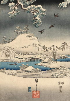 Reprodução do quadro The Tale of Genji