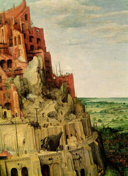 Reprodução do quadro The Tower of Babel