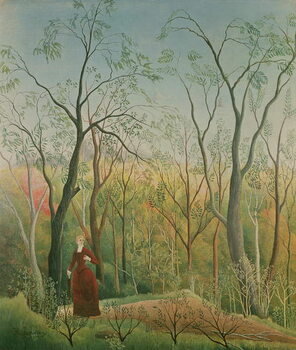 Reprodução do quadro The Walk in the Forest, 1886-90