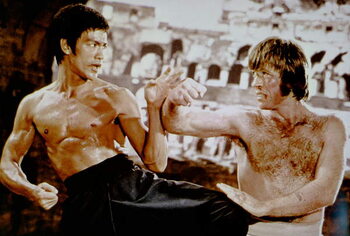 Valokuvataide The Way of the Dragon  directed by Bruce Lee 1972
