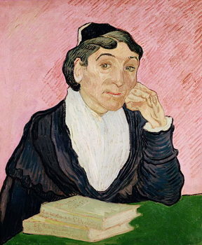 Reprodução do quadro The woman from Arles, 1890