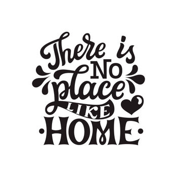 Illustration There is no place like home