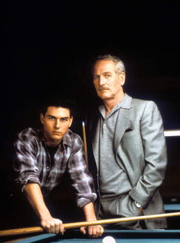 Art Photography Tom Cruise And Paul Newman , The Color Of Money 1986 Directed By Martin Scorsese