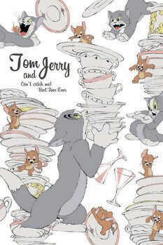 Impressão de arte Tom& Jerry - Mischief memories