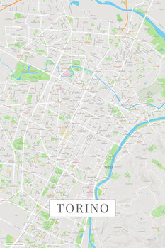 Kartta Torino color