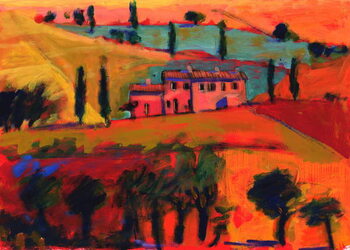 Reprodução do quadro Tuscany, 2008