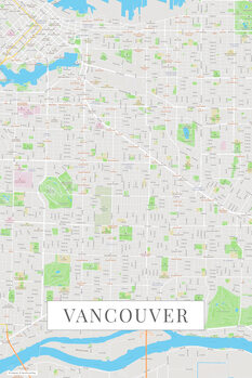 Map Vancouver color