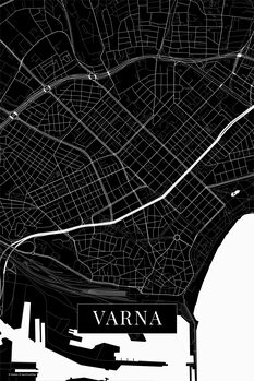 Map Varna black