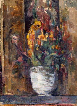 Reprodução do quadro Vase of Flowers, c.1897-98