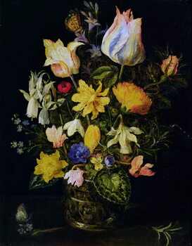Fine Art Print Vase of Flowers