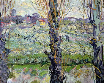 Taidejuliste View of Arles, 1889