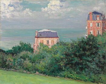 Reprodução do quadro Villas at Villers-sur-Mer, 1880