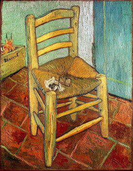 Reprodução do quadro Vincent's Chair, 1888