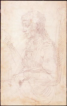 Reprodução do quadro W.40 Sketch of a female figure