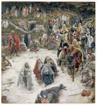 Reprodução do quadro What Christ Saw from the Cross