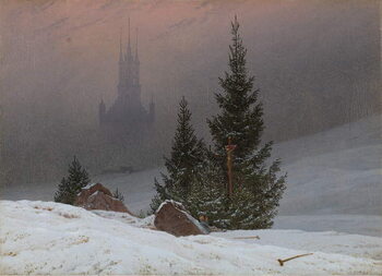 Fine Art Print Winter Landscape, c.1811