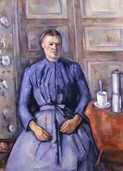 Reprodução do quadro Woman with a Coffee Pot, c.1890-95