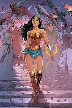 Art Poster Wonder Woman - Power