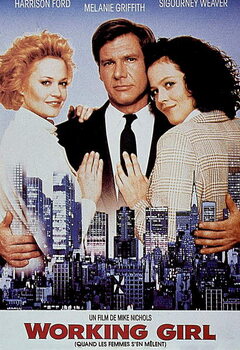 Fine Art Print Working Girl, directed by Mike Nichols, 1988