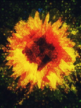 Fine Art Print You are a radiant sunflower, 2018