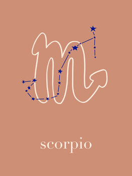 Kuva Zodiac - Scorpio - Terracotta