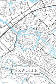 Map Zwolle white
