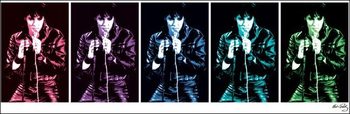 Impressão artística Elvis Presley - 68 Comeback Special Pop Art