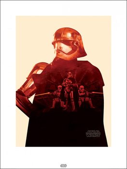 Impressão artística Star Wars Episode VII: The Force Awakens - Captain Phasma Tri