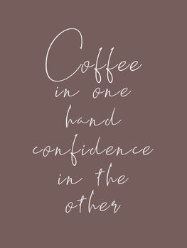 Ilustração Coffee & confidence