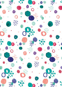 Ilustração Painty dots