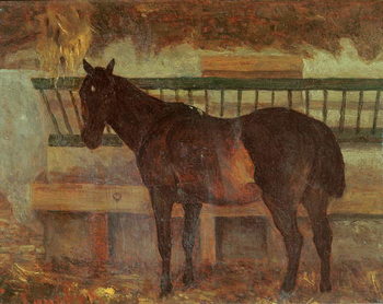 Reprodução do quadro A Stud from the Town of Saintes, 1863