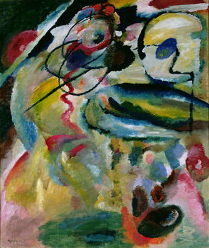 Reprodução do quadro Abstract Composition, 1911