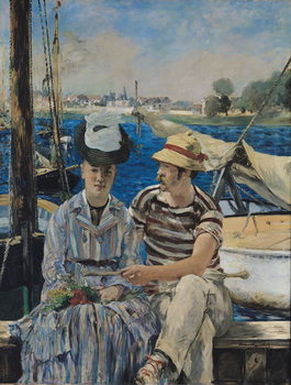 Reprodução do quadro Argenteuil, 1874