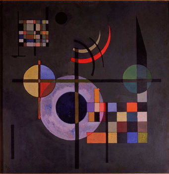 Reprodução do quadro Counter Weights, 1926