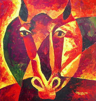 Reprodução do quadro Equus reborn, 2009